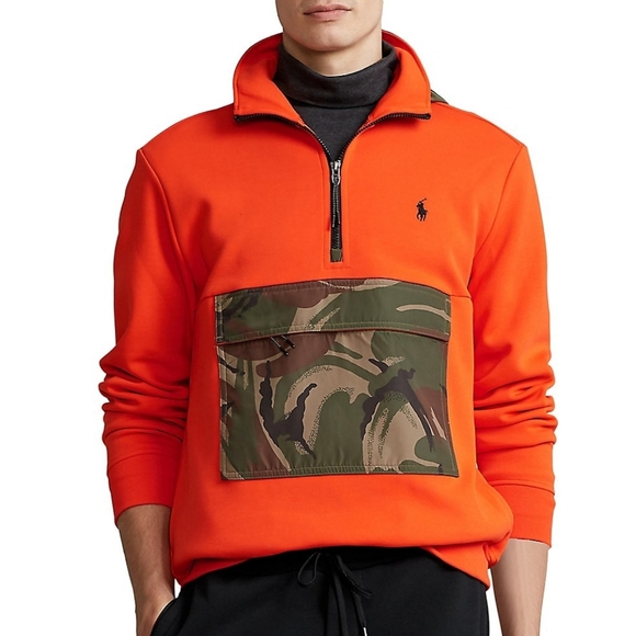 Polo Ralph Lauren Water-Repellent Hybrid Hoodie XXL 1/4 Zip - Picture 2 of 6